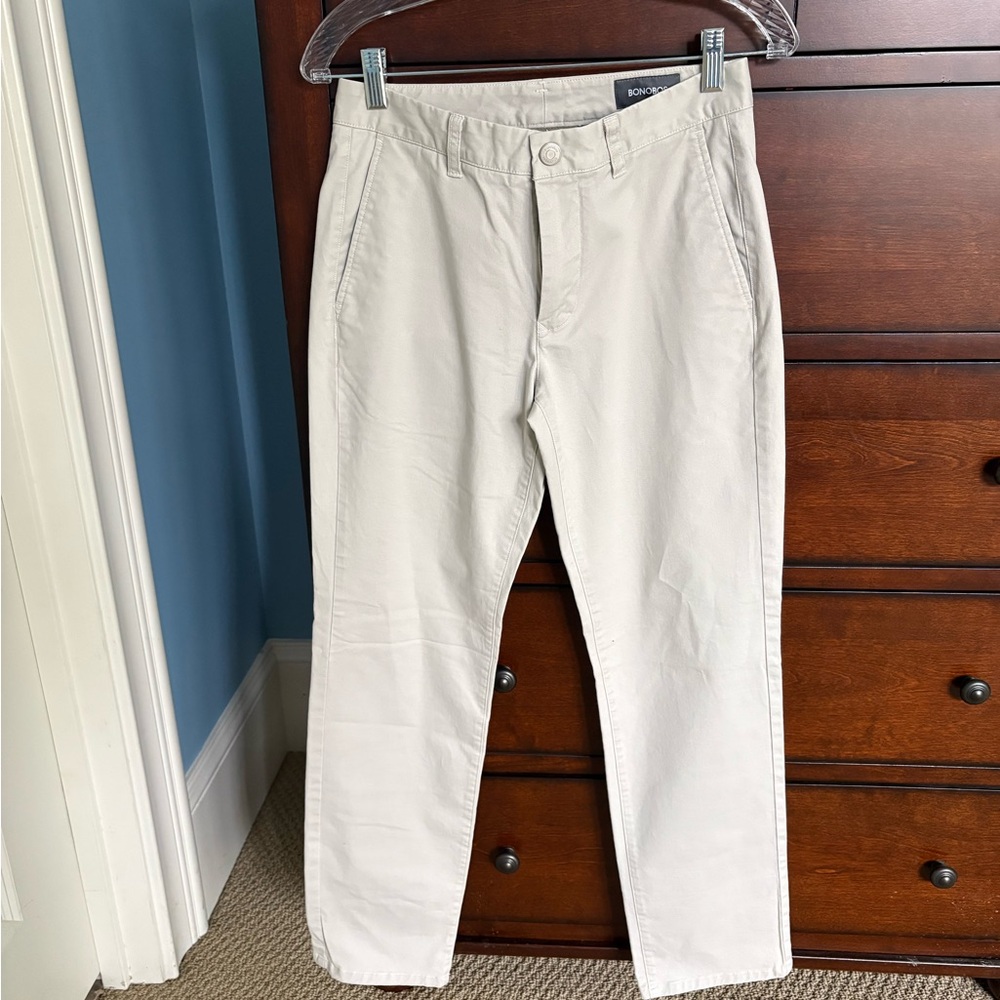 Bonobos Men's Cream Chinos